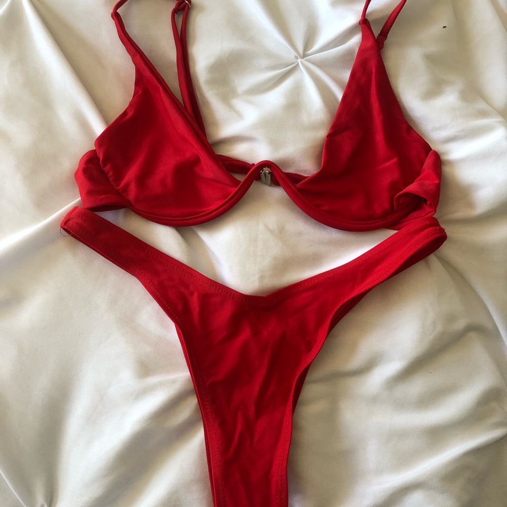 Super sexy red bikini